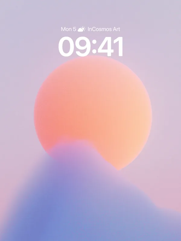Misty mountain sunrise
