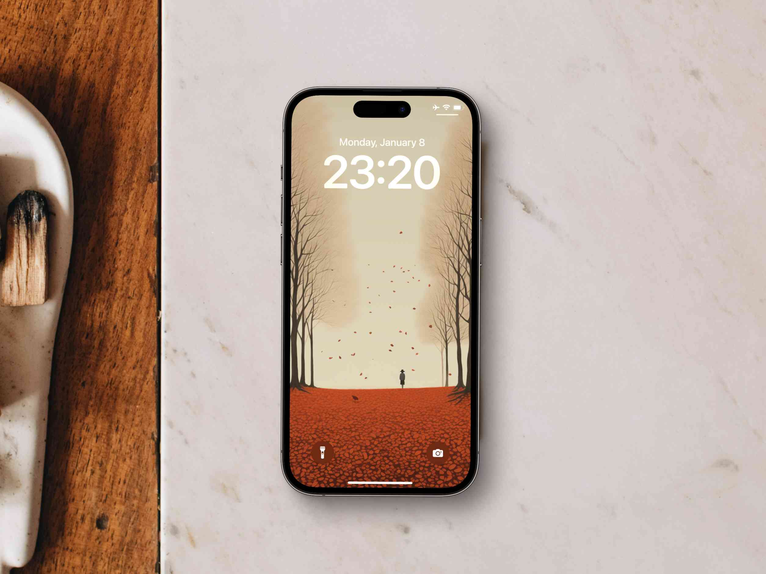 Alessandro Gottardo Fallen Leaves Wallpaper Download 4K