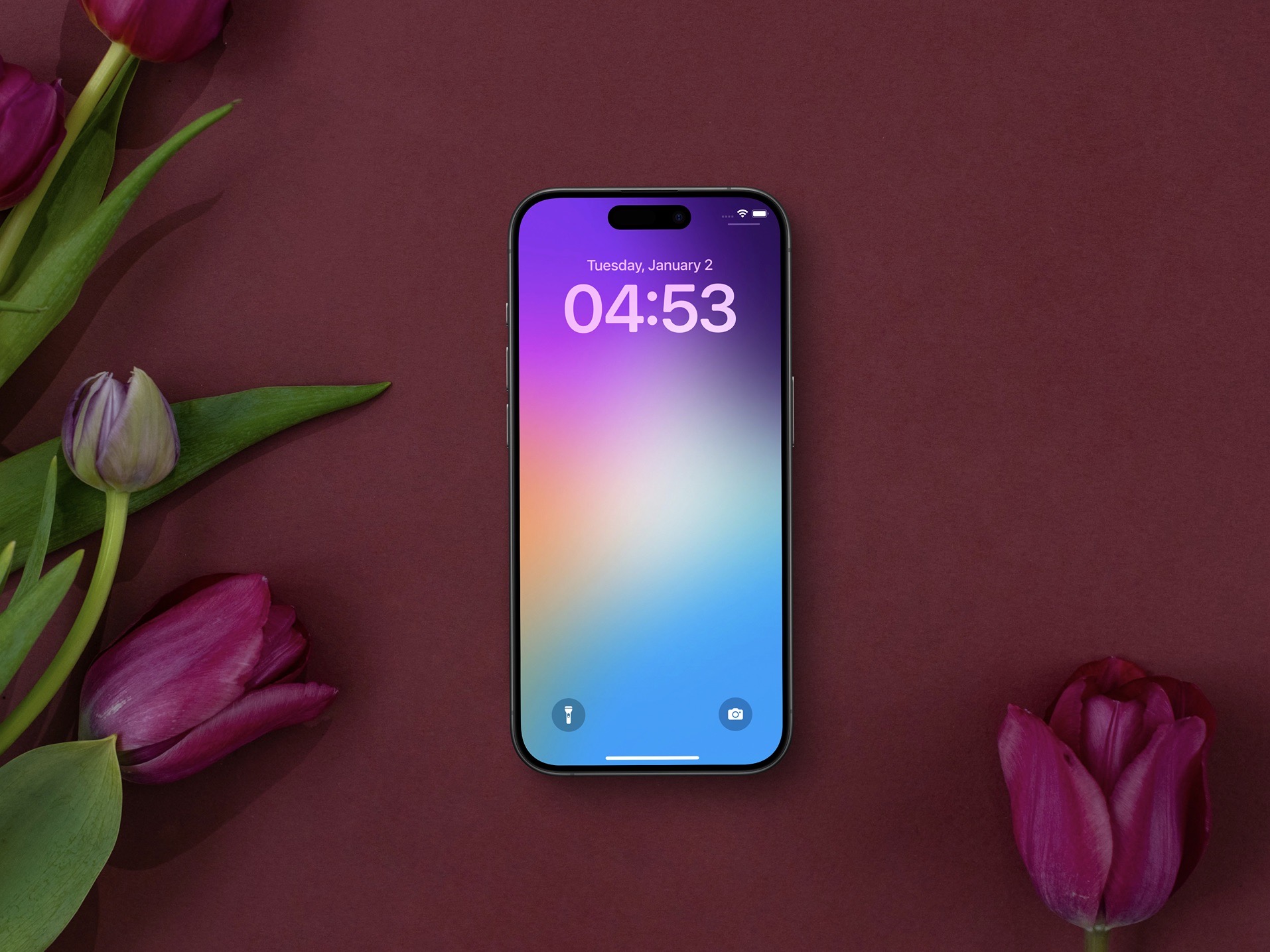 Gradient Vogue Colorful Wallpaper iPhone Download