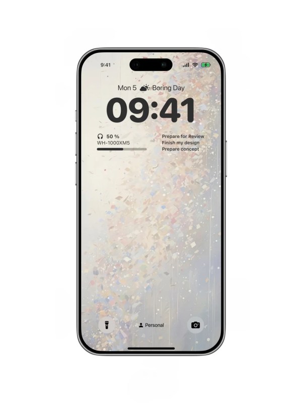 4k HD Fresh and Minimalist · Dance of Colorful Fragments Wallpaper Background for iPhone and Android