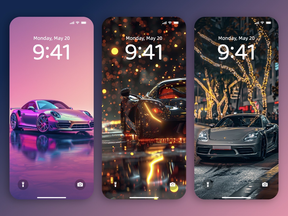 Download Stunning Porsche Car Wallpaper Ground 8K