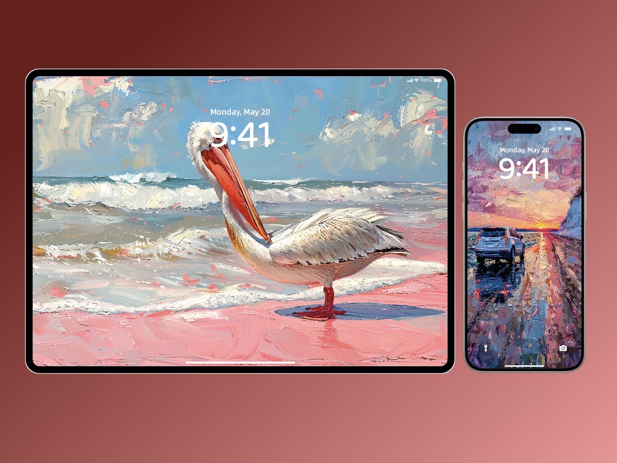 Download Dreamy Aesthetic Impressionism Landscape Monet Painting Wallpaper Background 4k