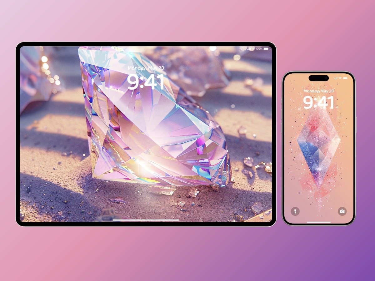 Download Elegant Diamond Wallpaper 8K for iPhone and Android