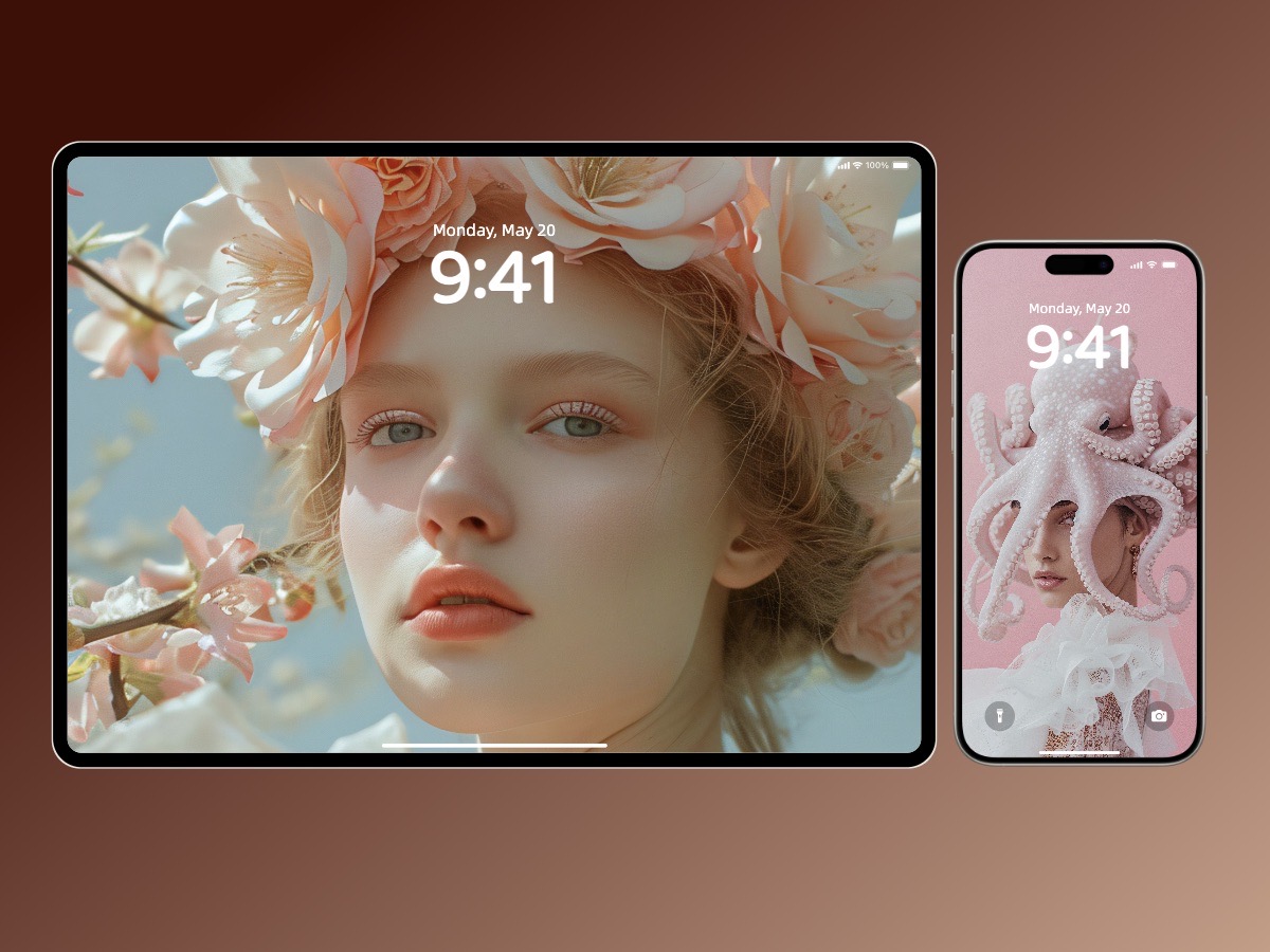 Download Girl Surreal Art Photography Wallpaper Background 8K