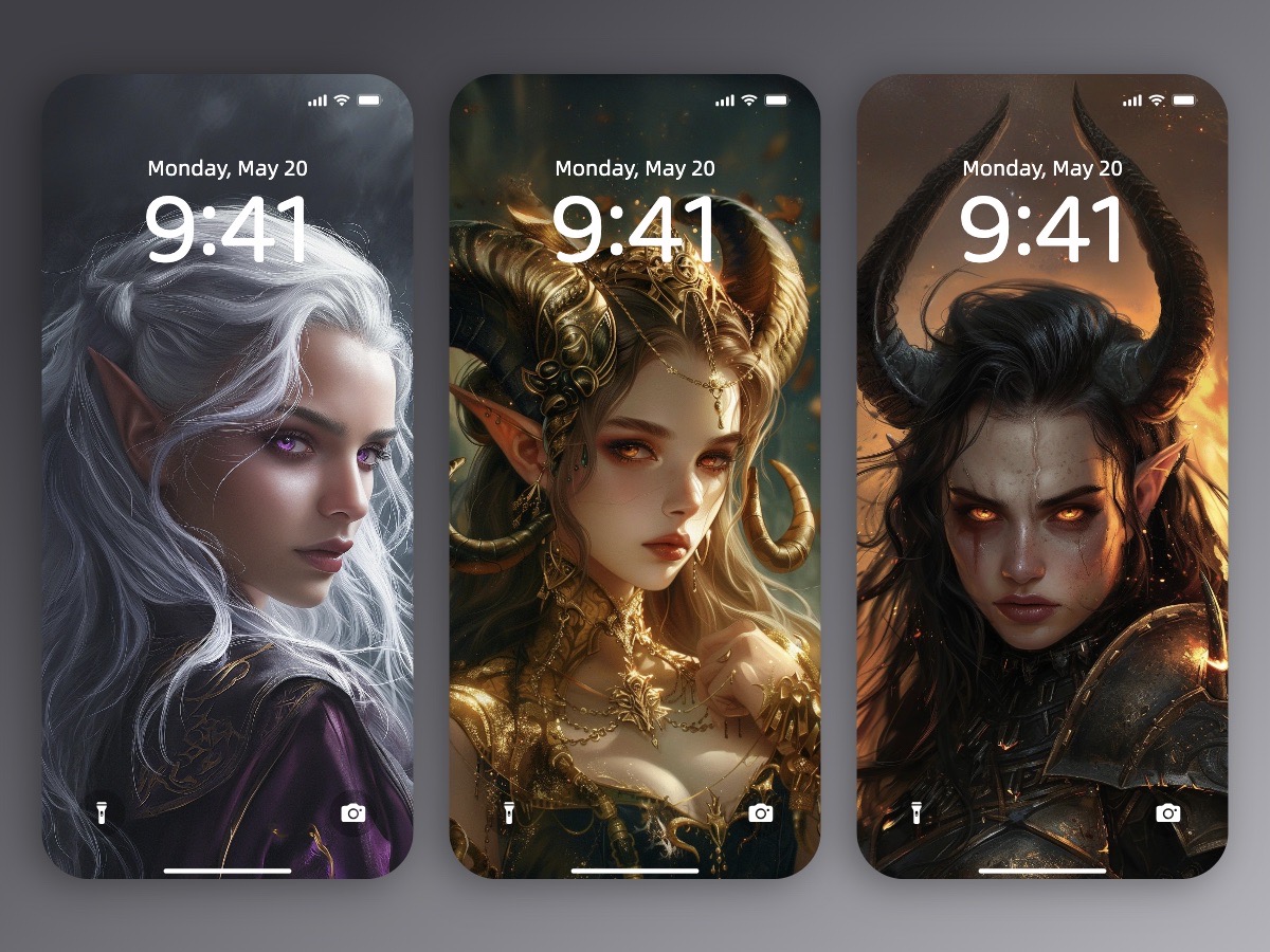 Females from World of Warcraft Wallpaper Background Download 8K