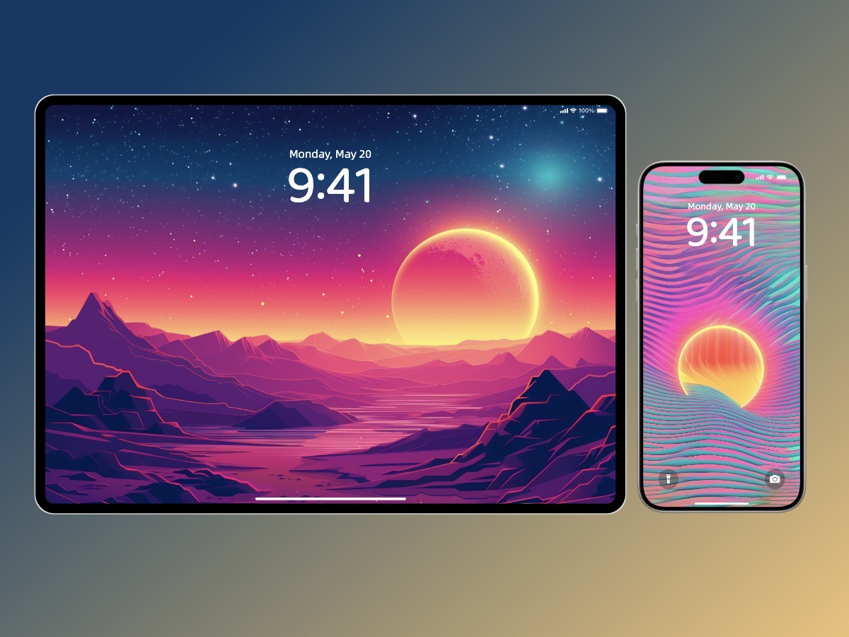 Download Abstract Sunrise Sunset Wallpaper Background 8K