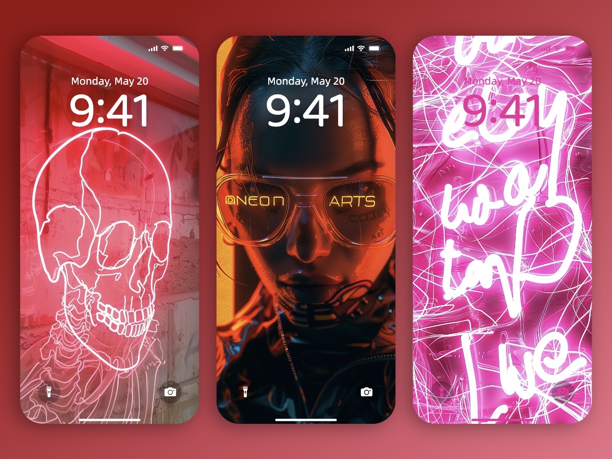 Download Neon Aesthetic Wallpapers 8K for iPhone & Android