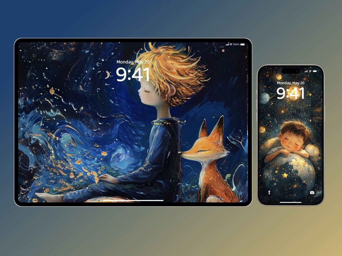 Download The Little Prince Childlike Illustrations