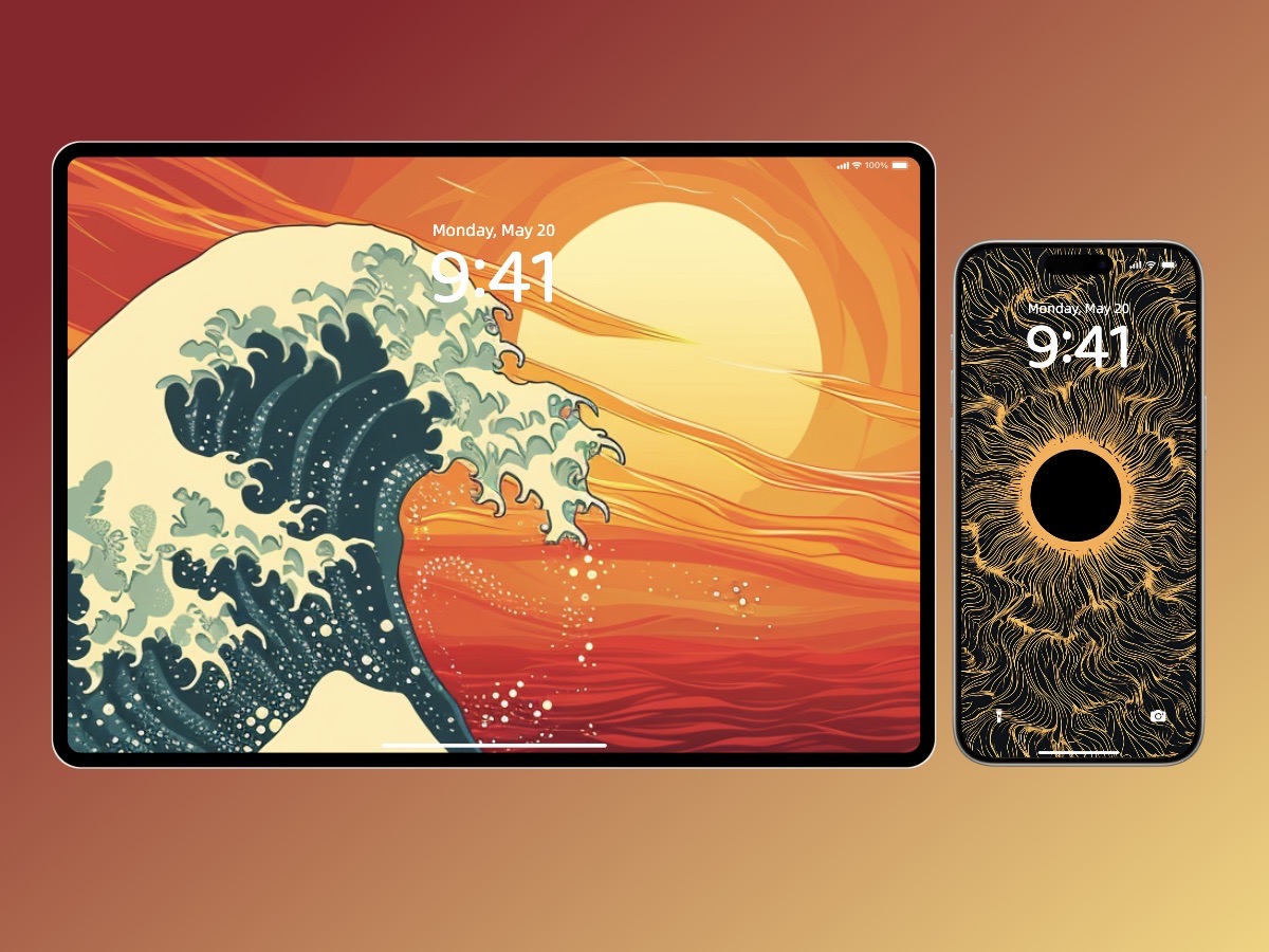 Download Beautiful Sun Art Paintings Wallpapers 8K for Phone