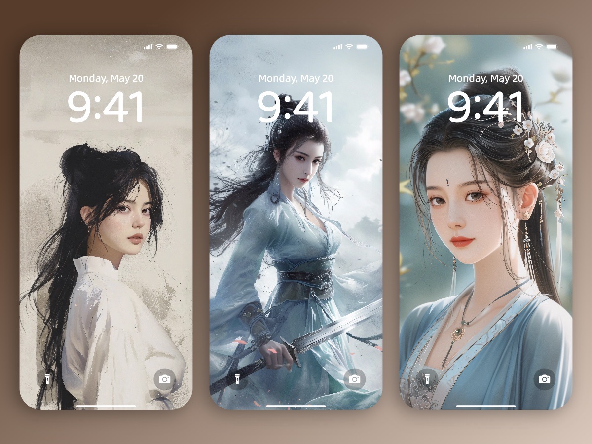 Download Chinese Heroine in Martial World Wallpapers 8K