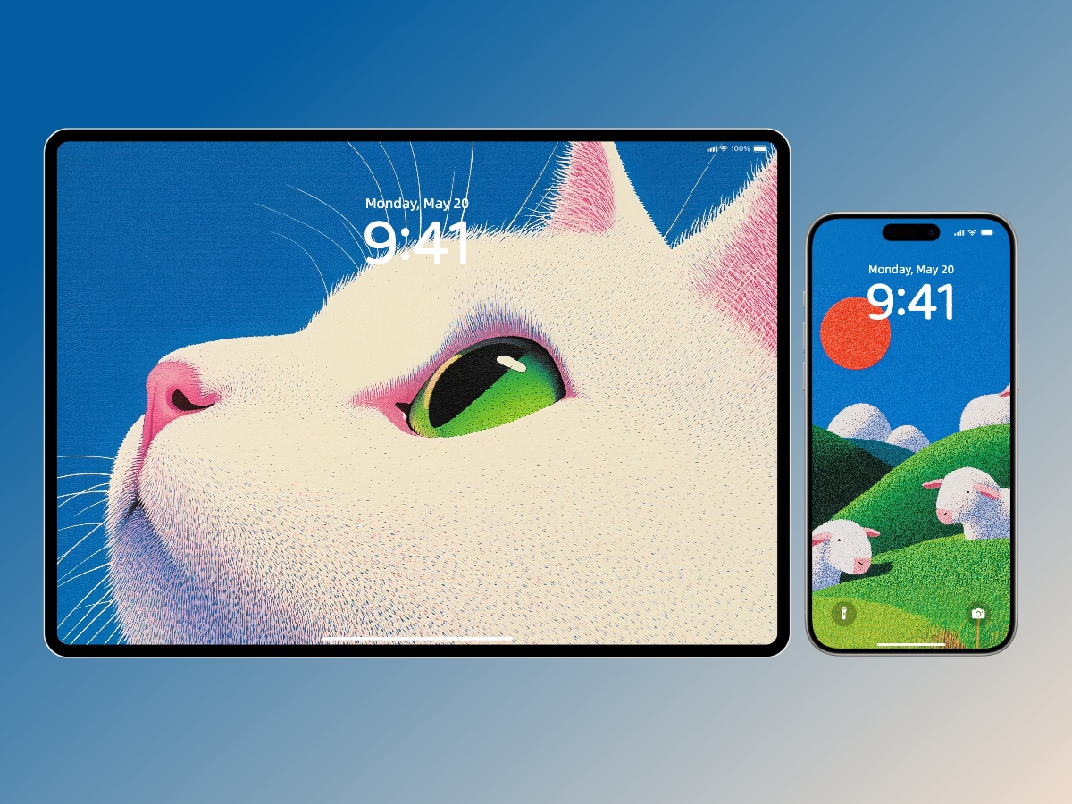 Download Cartoon Style Animal Illustration Wallpapers 8K for iPhone & Android