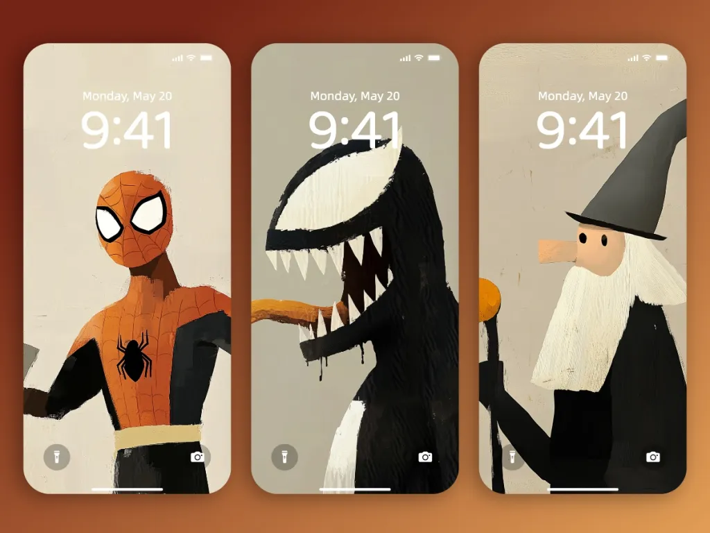 Download Classic Characters in Iconography Wallpapers 8K for iPhone & Android