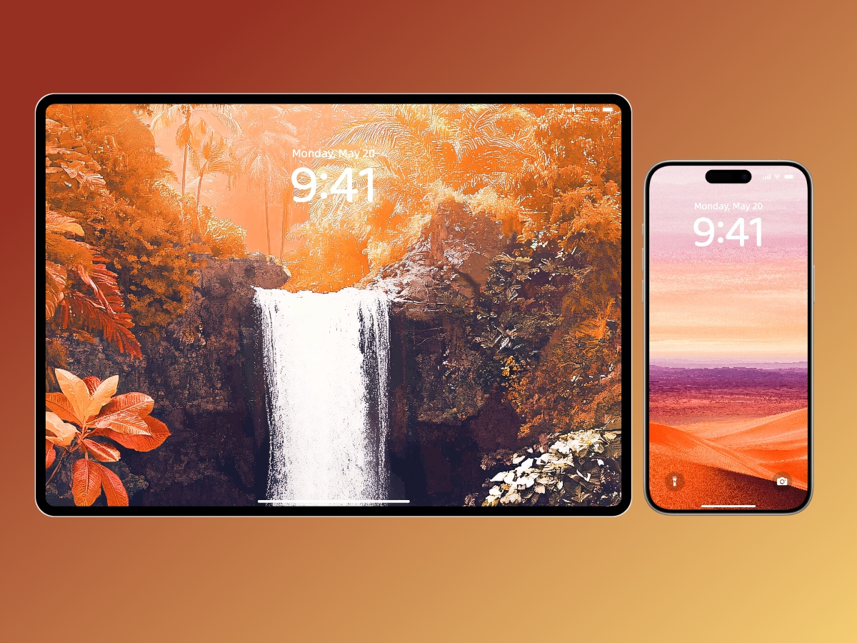 Download Beautiful Autumn Landscape Painting Wallpapers 8K for iPhone & Android