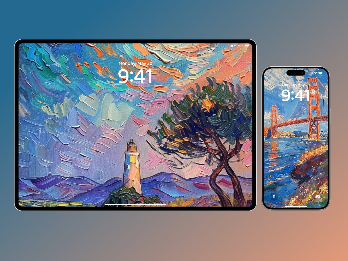 Download Aesthetic Impressionist Art Wallpapers 8K for iPhone & Android