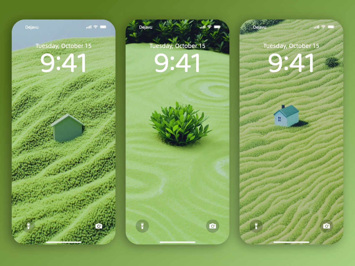 Download Minimalist Green Plants Eye Protection Wallpapers 8K for iPhone & Android