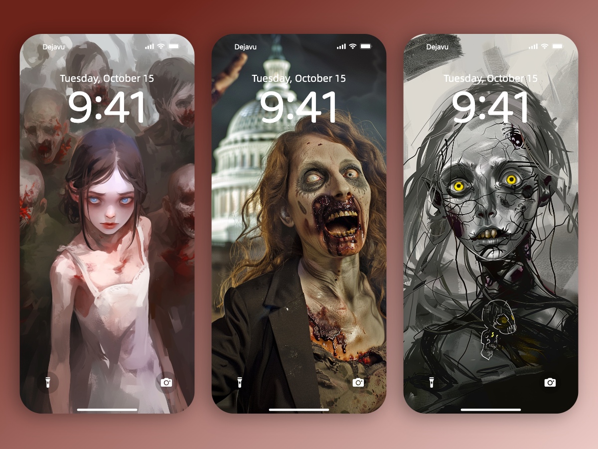 Download Zombie Halloween Wallpapers 8K for iPhone & Android