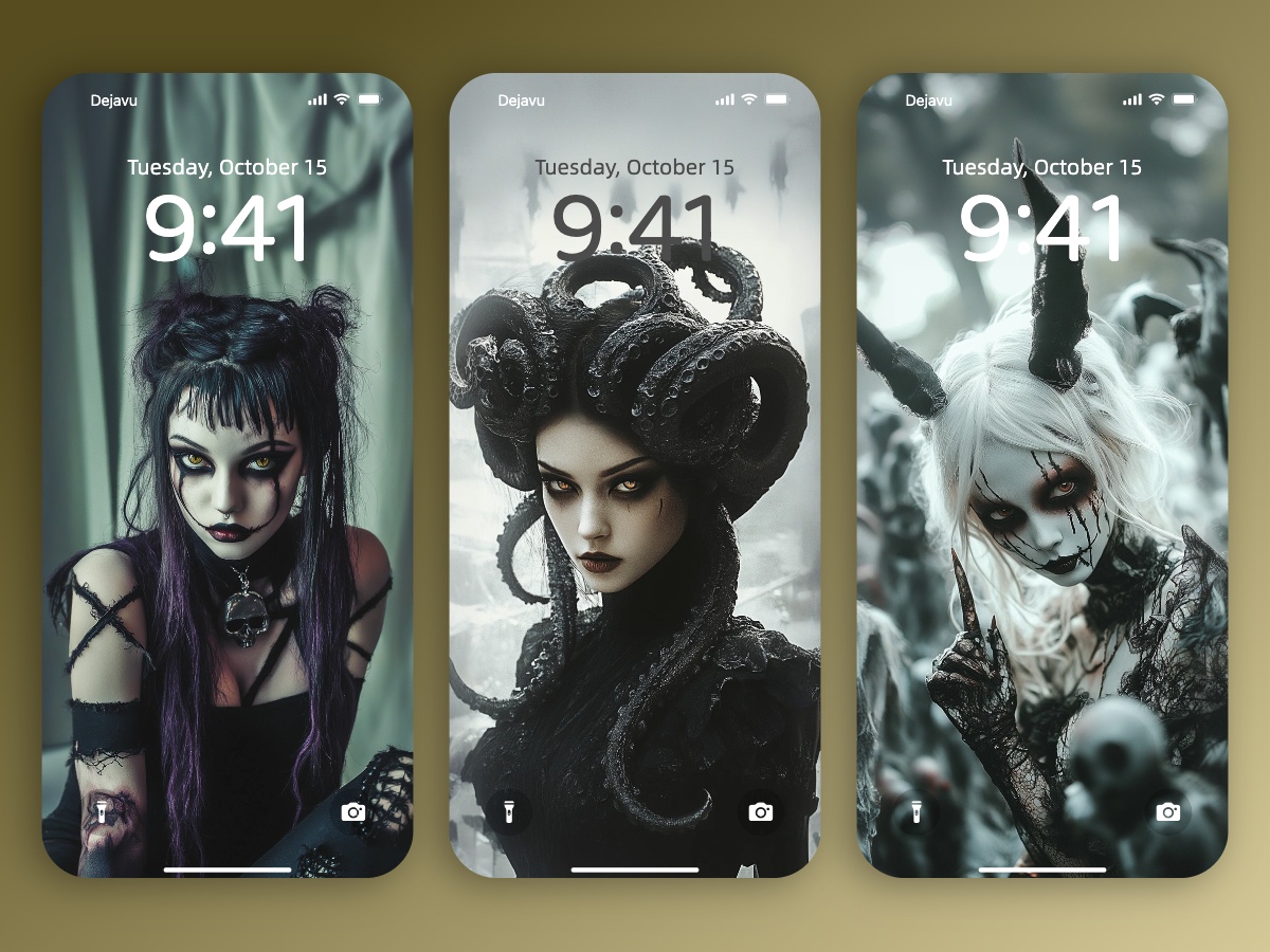 Download Cute Girl Halloween Costume-Party Wallpapers 8K for iPhone & Android