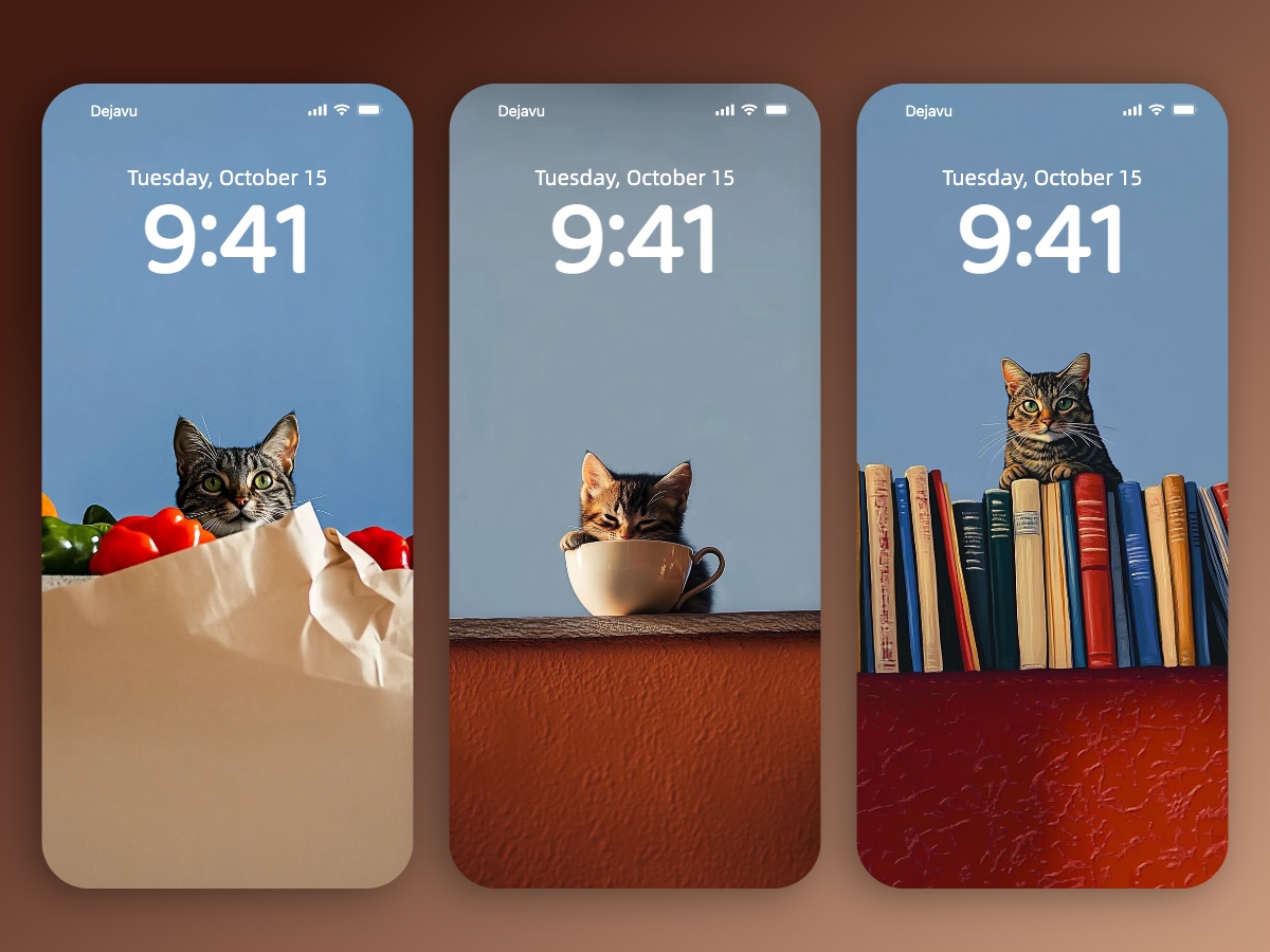 Download Minimalist Cute Cat Photography Wallpapers 8K for iPhone & Android