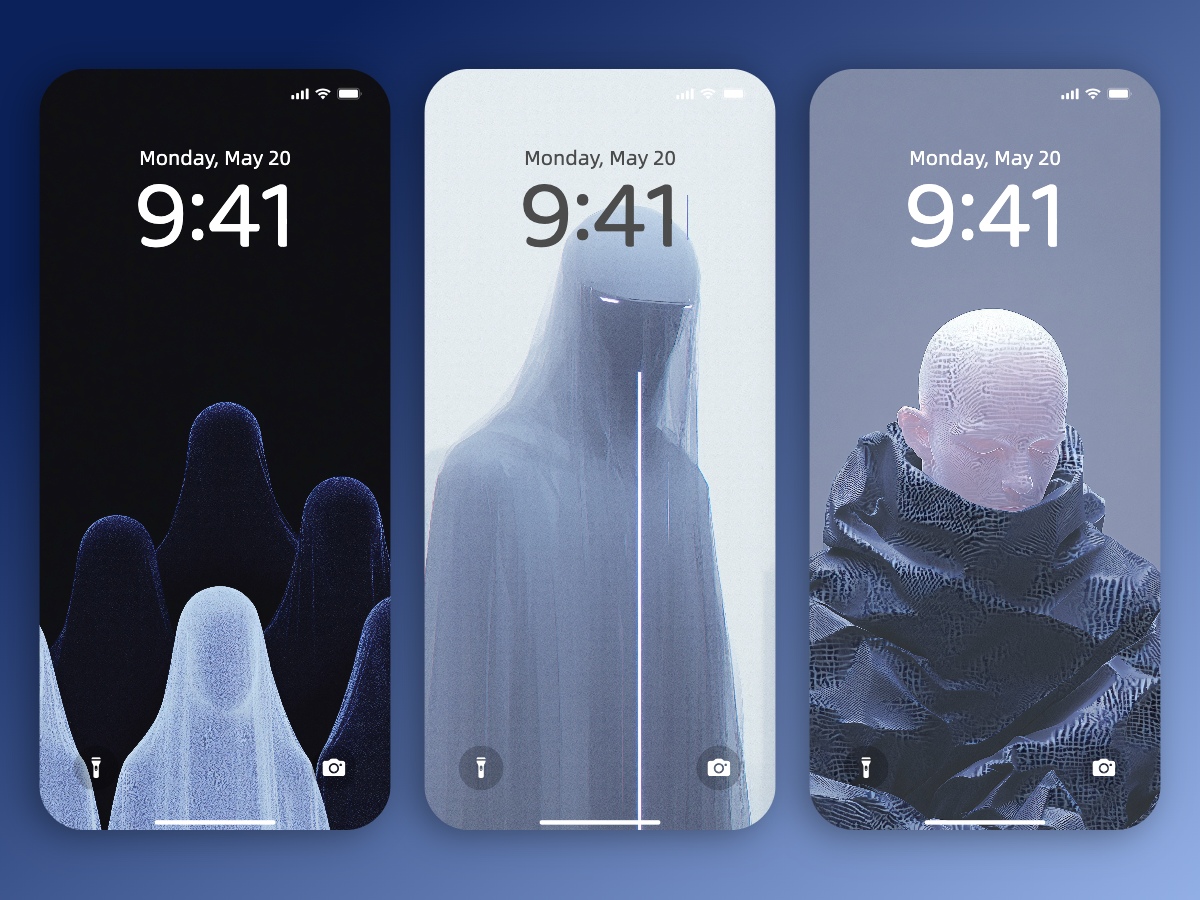 Download Abstract Blurry Portraits Wallpapers 8K for iPhone & Android