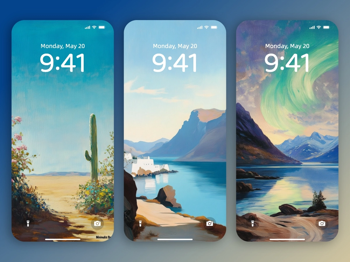 Download Impressionism Landscape Painting Wallpapers 8K for iPhone & Android