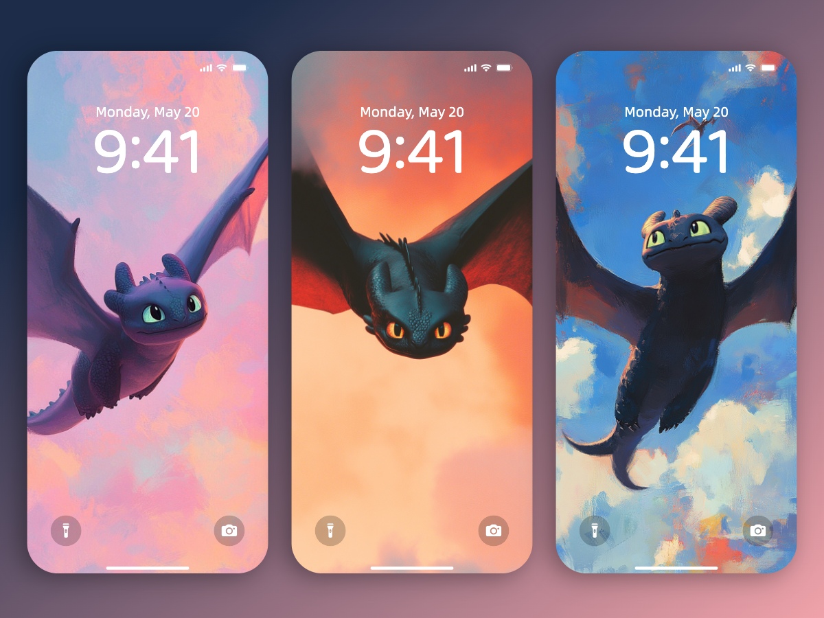 Beautiful How to Train Your Dragon Wallpaper for iPhone & Android Download