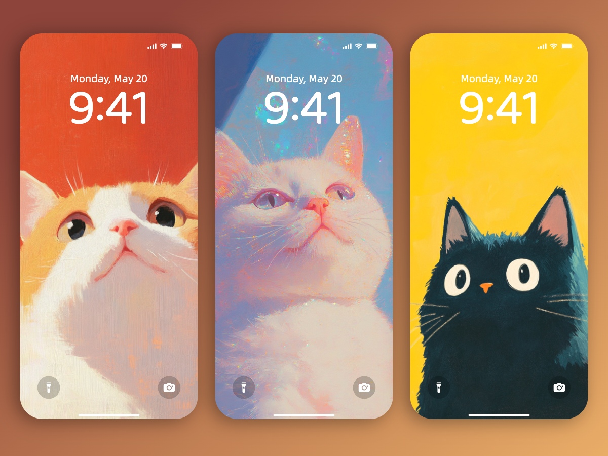 Download Cute Cat Wallpapers 8K for iPhone & Android