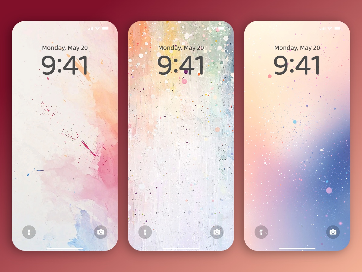 Download Abstract Color Paint Minimalist Wallpapers 8K for iPhone & Android