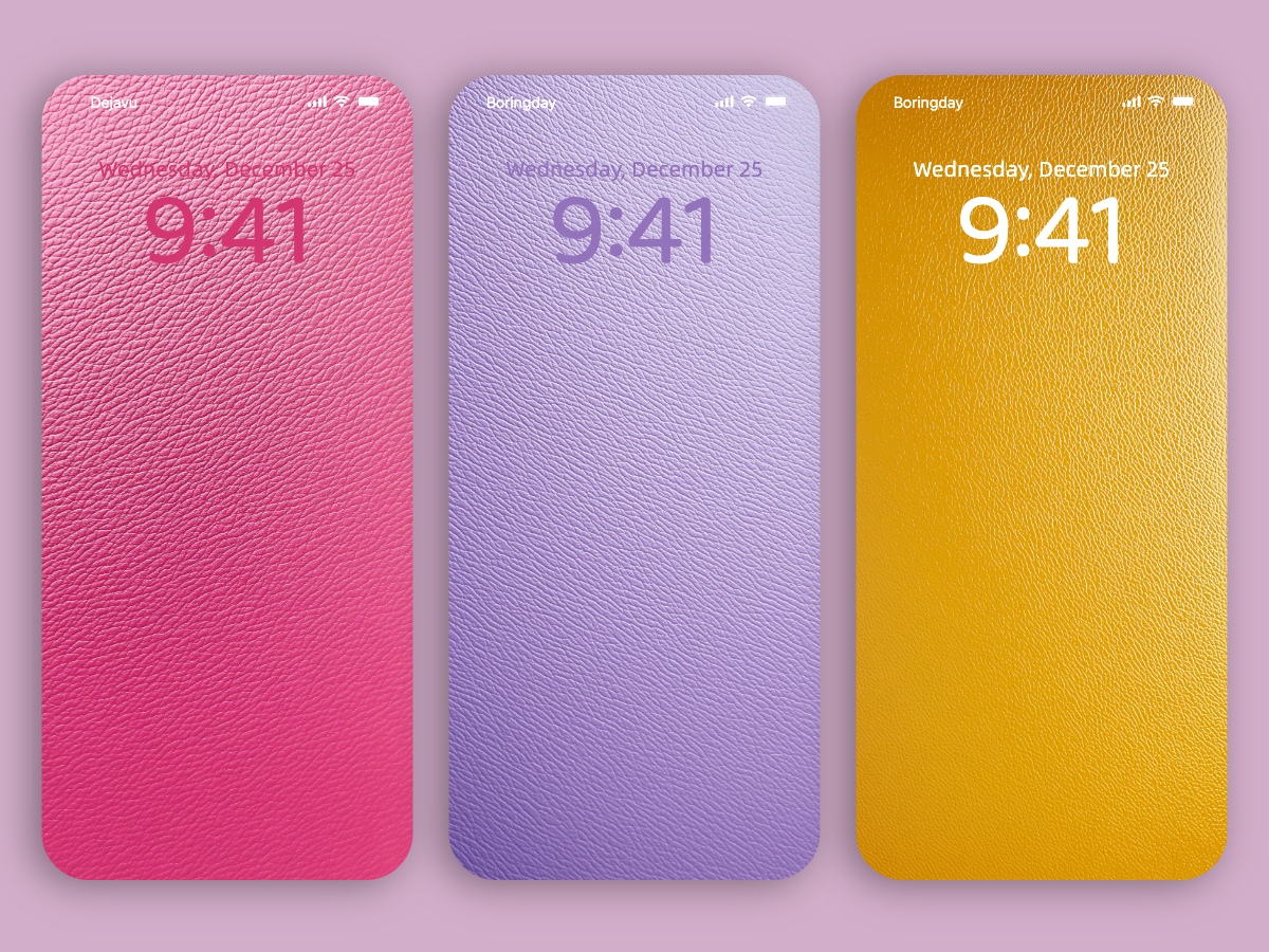 Download Minimal Color Leather Wallpapers 8K for iPhone & Android