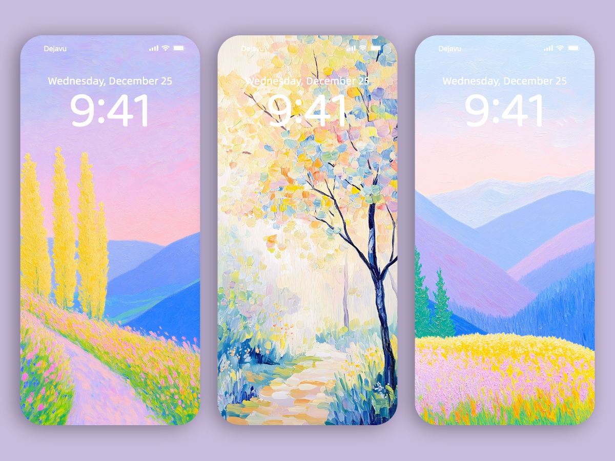 Download Impressionist Flower Painting Wallpapers 8K for iPhone & Android