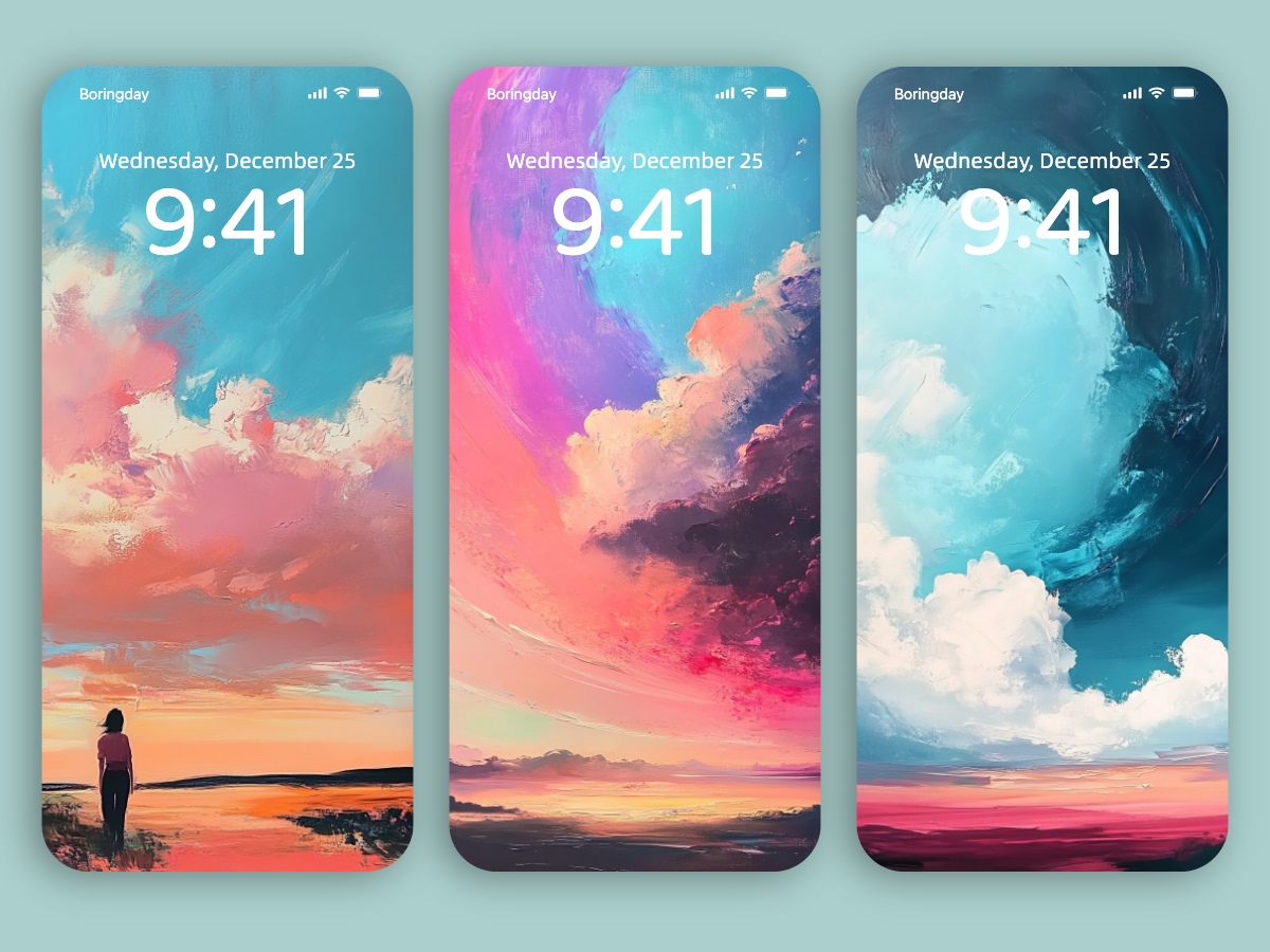 Download Chris Tomman Style Beautiful Palette Knife Landscape Painting Wallpapers 8K for iPhone & Android