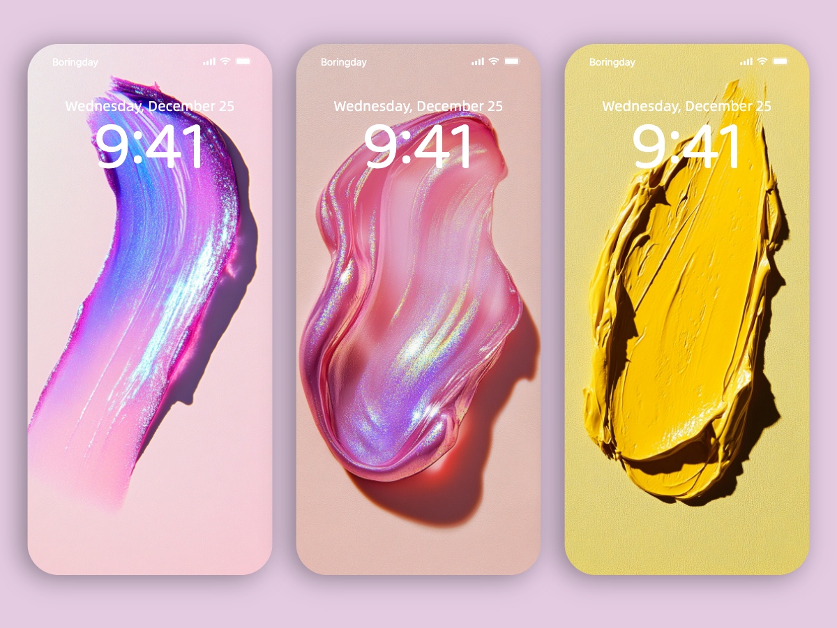 Download Minimalist Acrylic Color Paint Wallpapers 8K for iPhone & Android