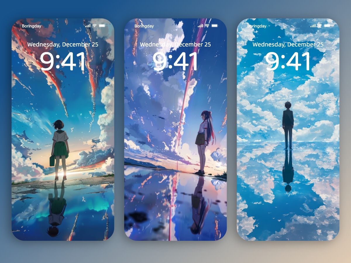 Download Your Name Style Anime Wallpapers 8K for iPhone & Android