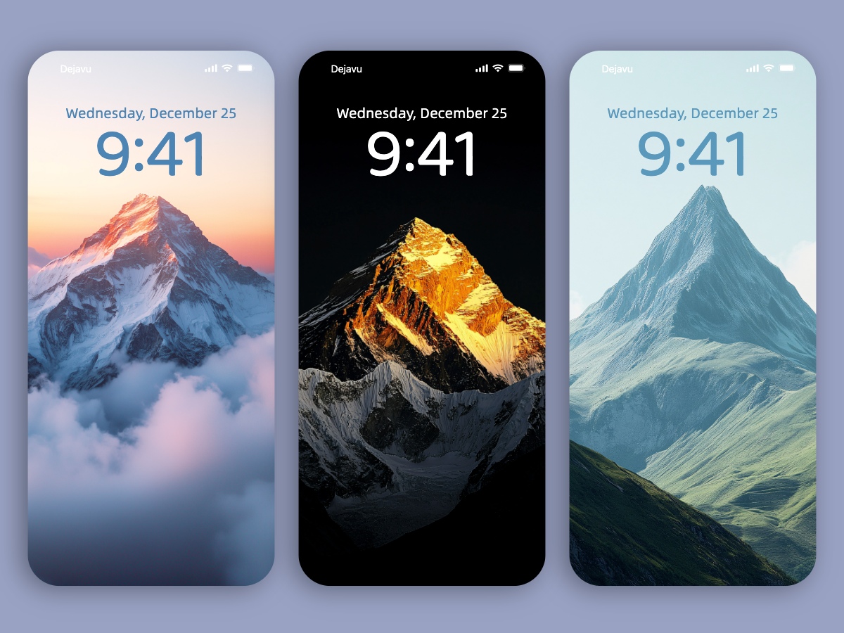 Download Beautiful Aesthetic Mountain Minimal Wallpapers 8K for iPhone & Android