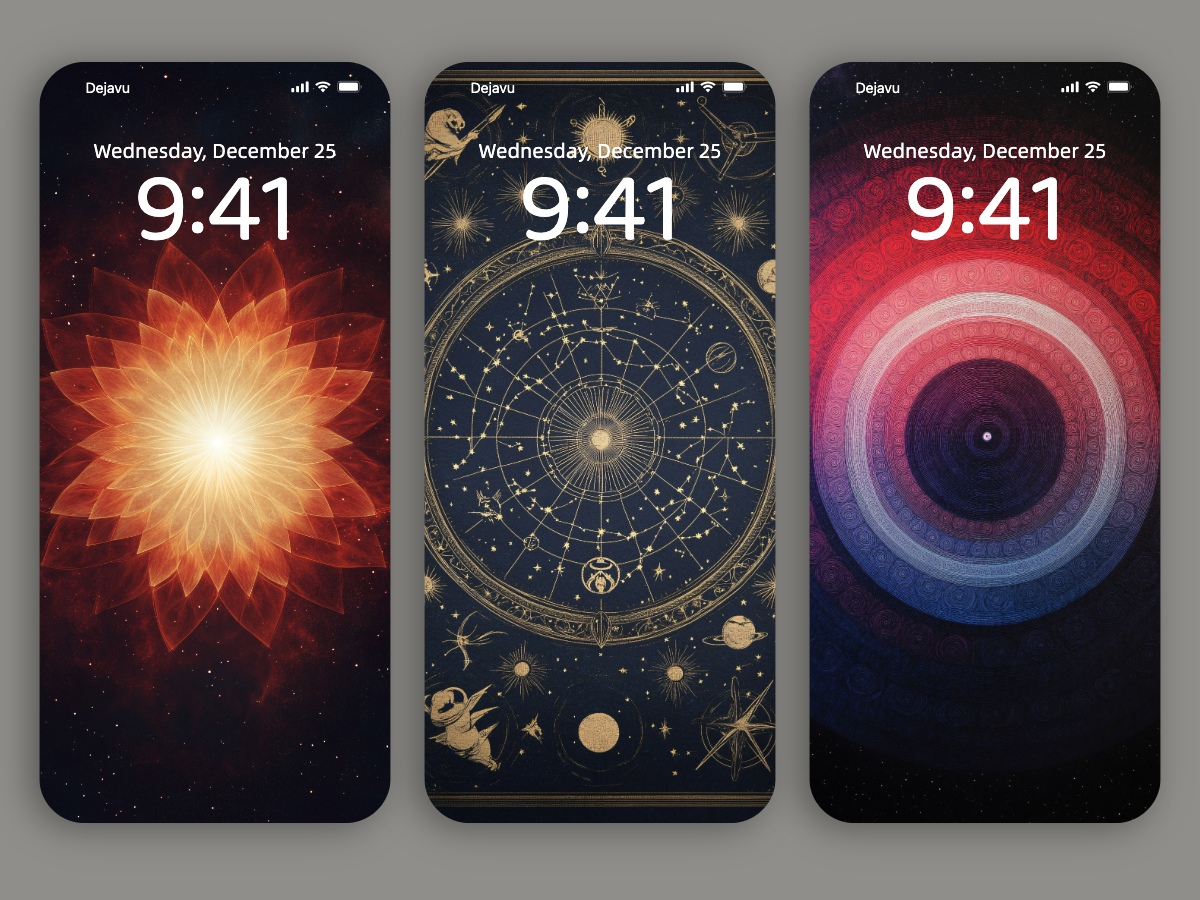 Download Celestial Mandalas Pattern Wallpapers 8K for iPhone & Android