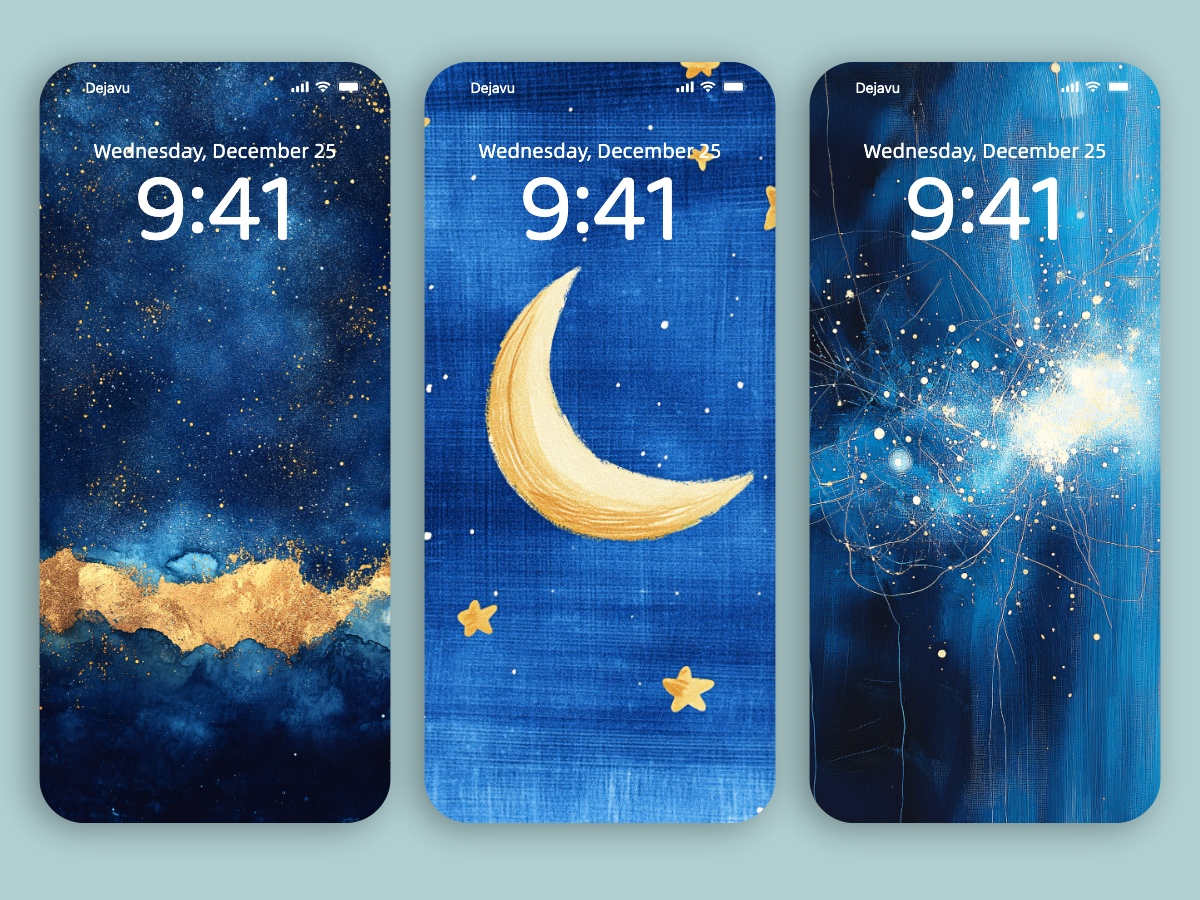 Download Minimal Stars Illustration Wallpapers 8K for iPhone & Android