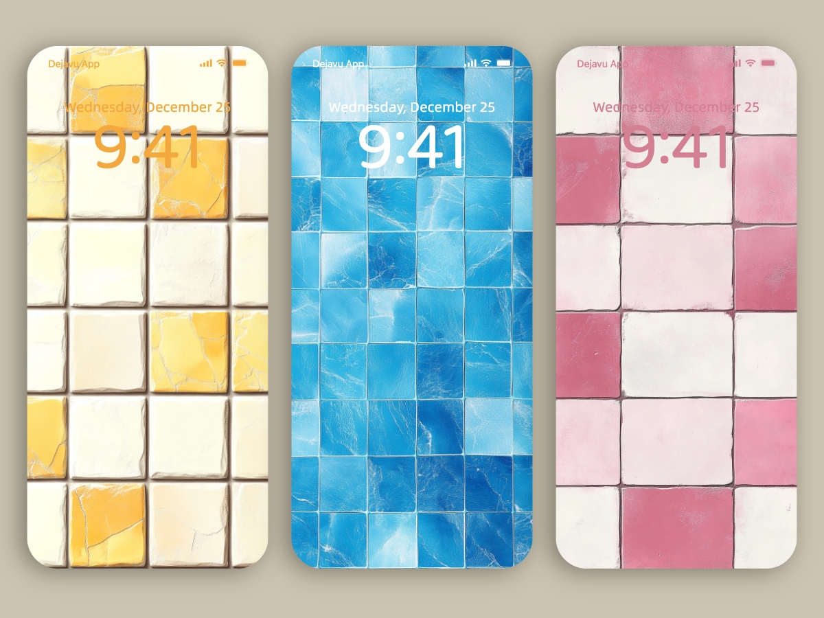 Download Minimal Tile Pattern Wallpapers 8K for iPhone & Android