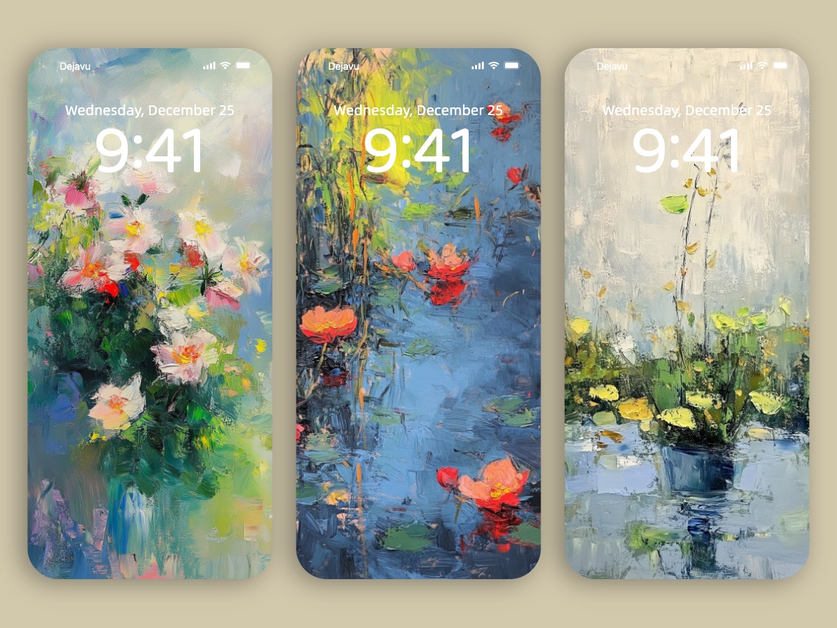 Download Tuman Zhumabaev Flower Oil Painting Wallpapers 8K for iPhone & Android