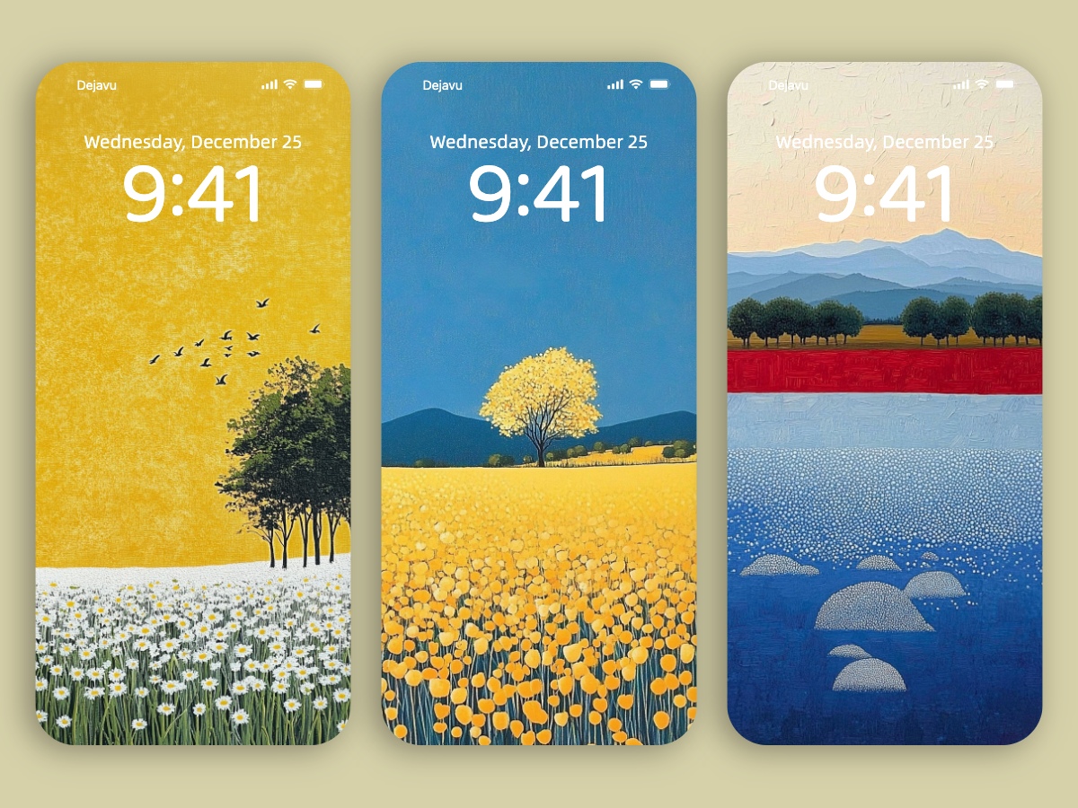 Download Beautiful Nature Painting Phil Greenwood Minimal Wallpapers 8K for iPhone & Android