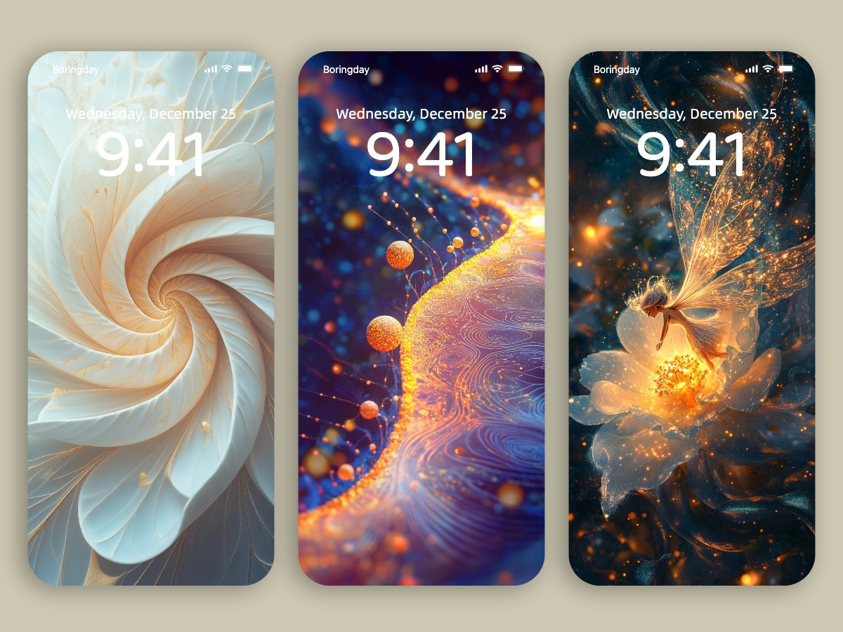 Download Minimalist Night Blooms Flower Wallpapers 8K for iPhone & Android