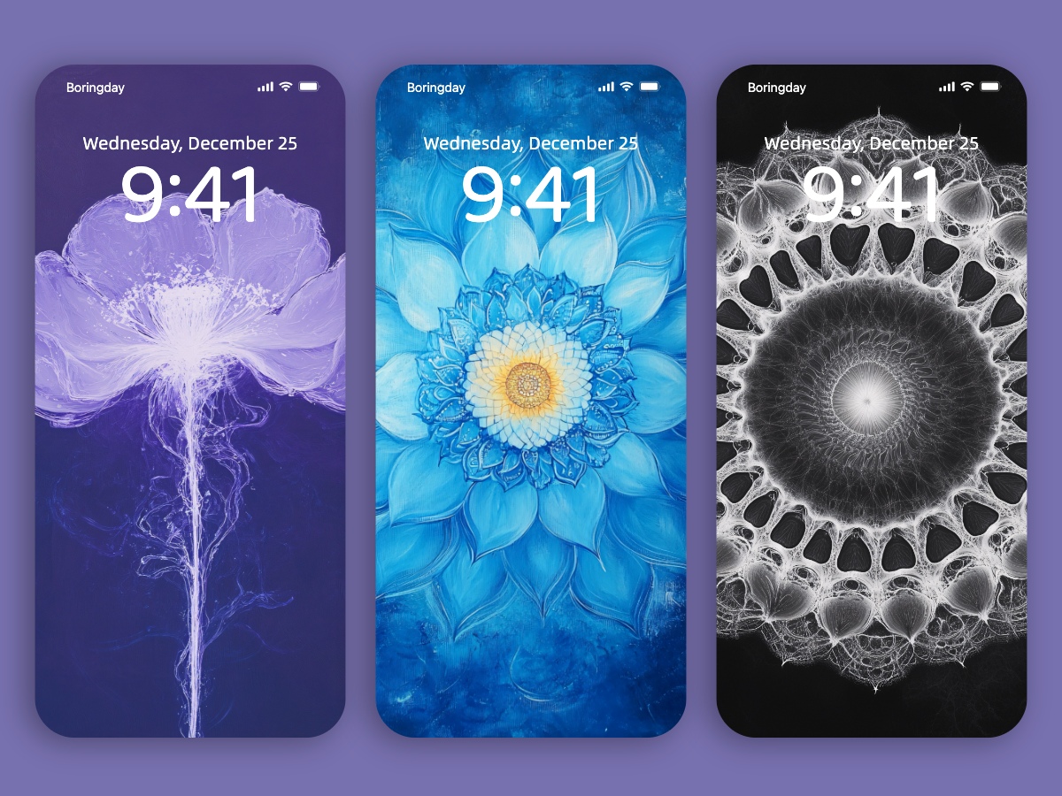 Download Minimalist Mandalas Patterns Wallpapers 8K for iPhone & Android