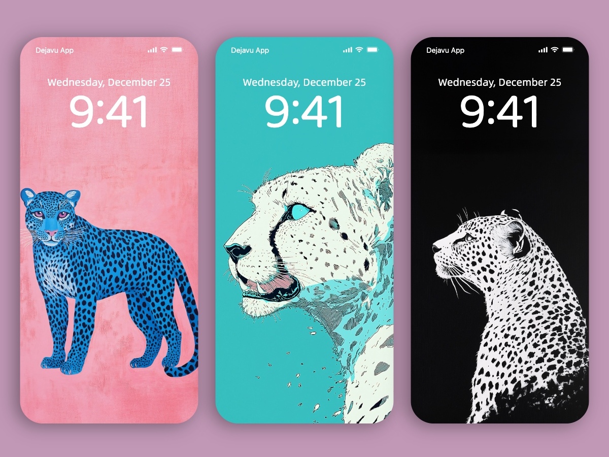 Download Trippy Stripes 8K Wallpapers: Surreal Portraits Blended with Abstract Art for iPhone & Android