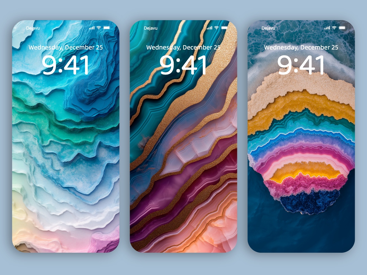 Agate Swirl 8K Minimal Wallpapers: Earth’s Natural Art for iPhone & Android