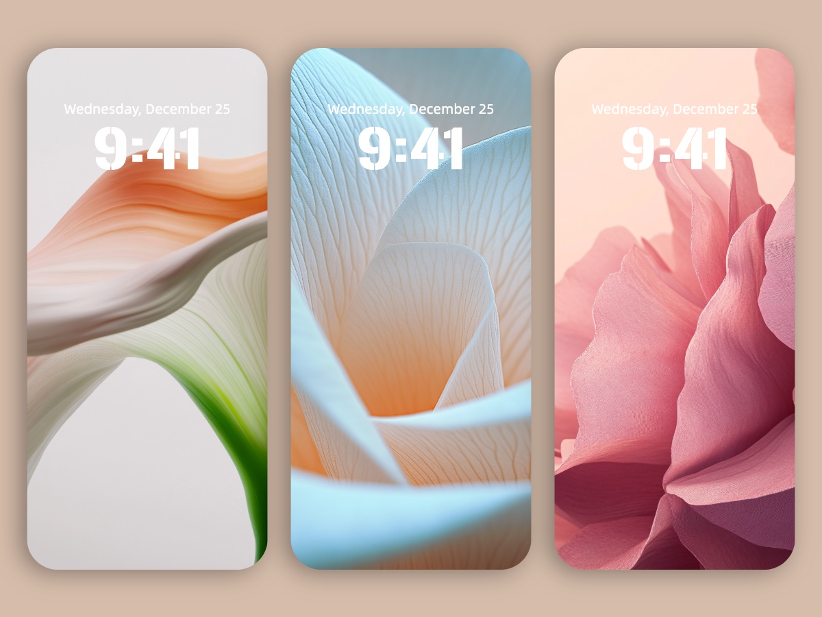 Download Petal Secrets 8K Minimal Wallpapers: Nature’s Floral Masterpieces for iPhone & Android
