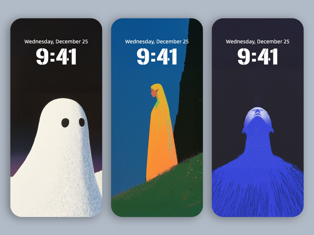 Download 8K Starborn Wanderers Minimal Wallpapers – Dreamy Story Tale Art for iPhone & Android