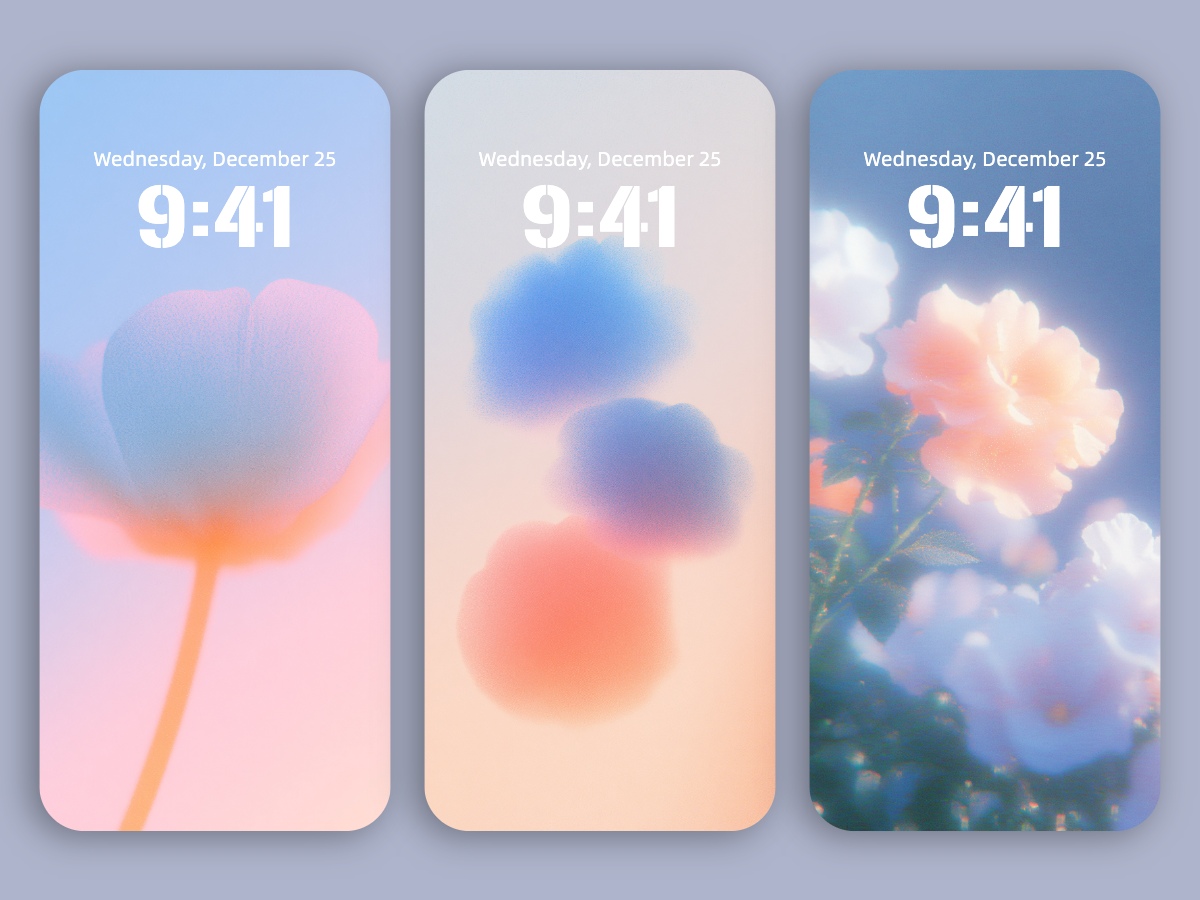 Blurry Flower Sci-Fi Wallpapers 8K – From Katsumi Otomo’s Blossoms to Cyberpunk Botany for iPhone & Android