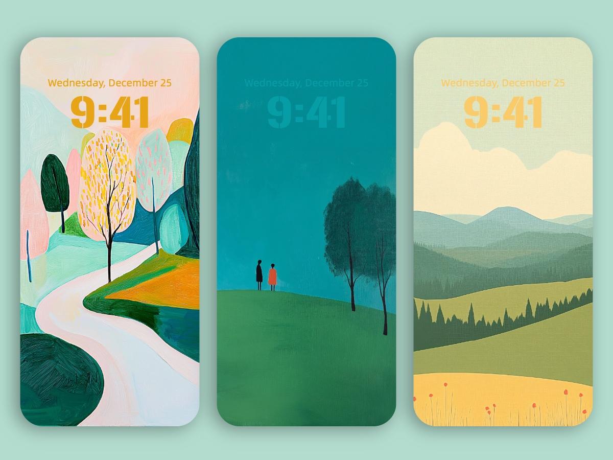 Minimal Landscape 8K Phone Wallpapers for iPhone & Android – Discover the Secrets Behind Simplicity