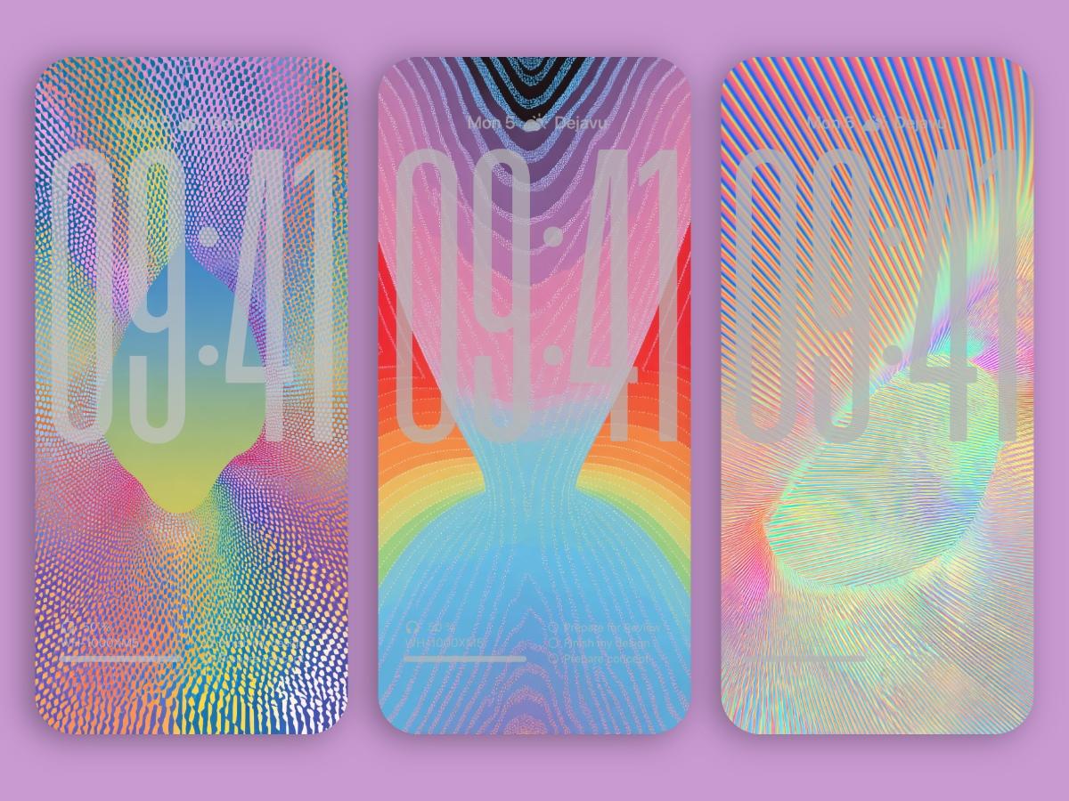 8K Minimal Phone Wallpapers for iOS 26 – The Funhouse Spiral Illusion for iPhone and Android