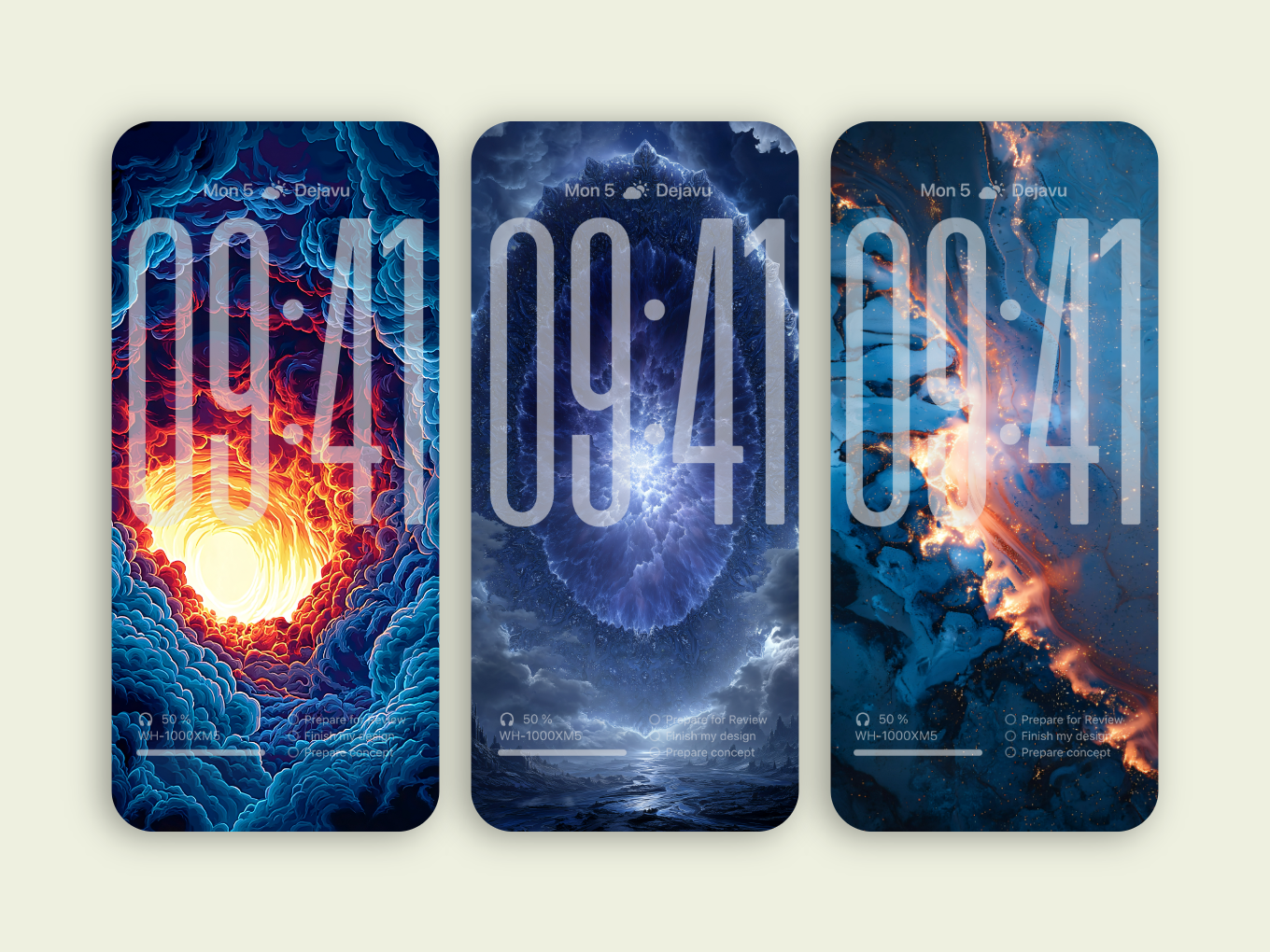 iOS 26 8K Minimal Phone Wallpapers – Cosmic Vortex, Stargate & Black Hole Trilogy