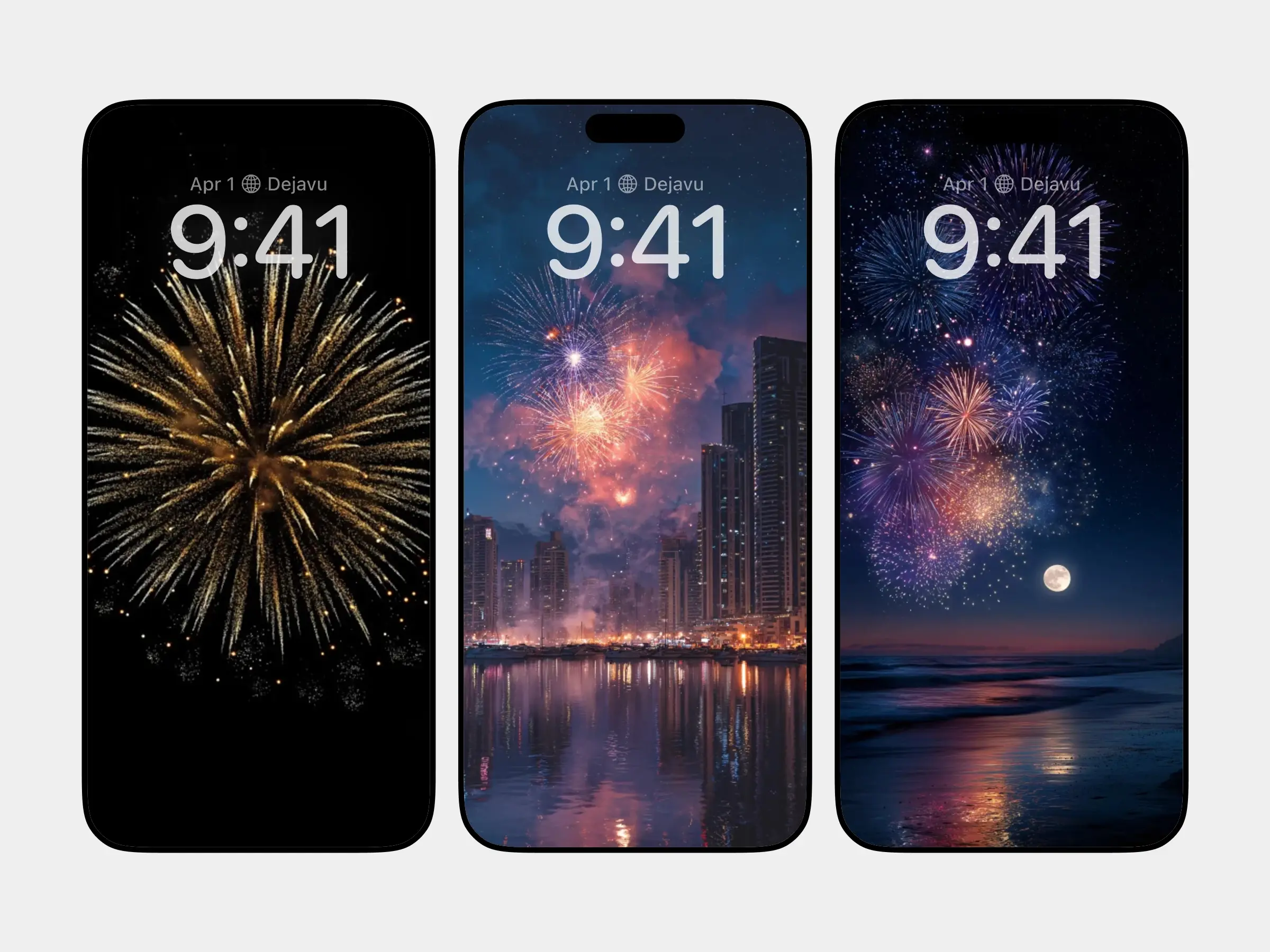 Fireworks Over City and Coast: A Celestial Display of Light and Emotion