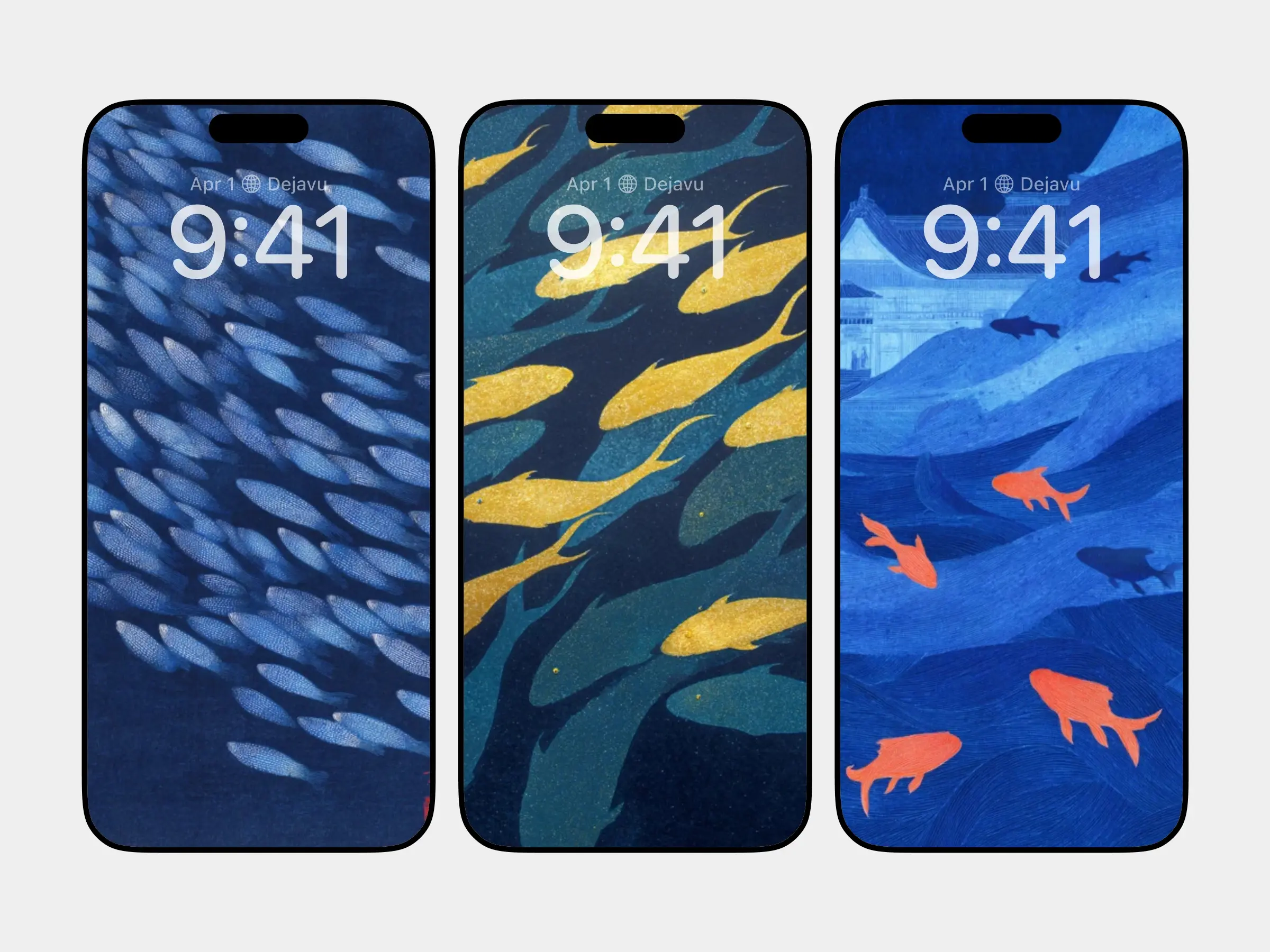 Flowing Fish and Waves: An Artful Journey Through Eastern Water Imagery